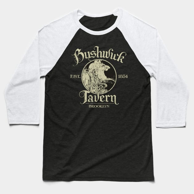 Bushwick Tavern Vintage Baseball T-Shirt by JCD666